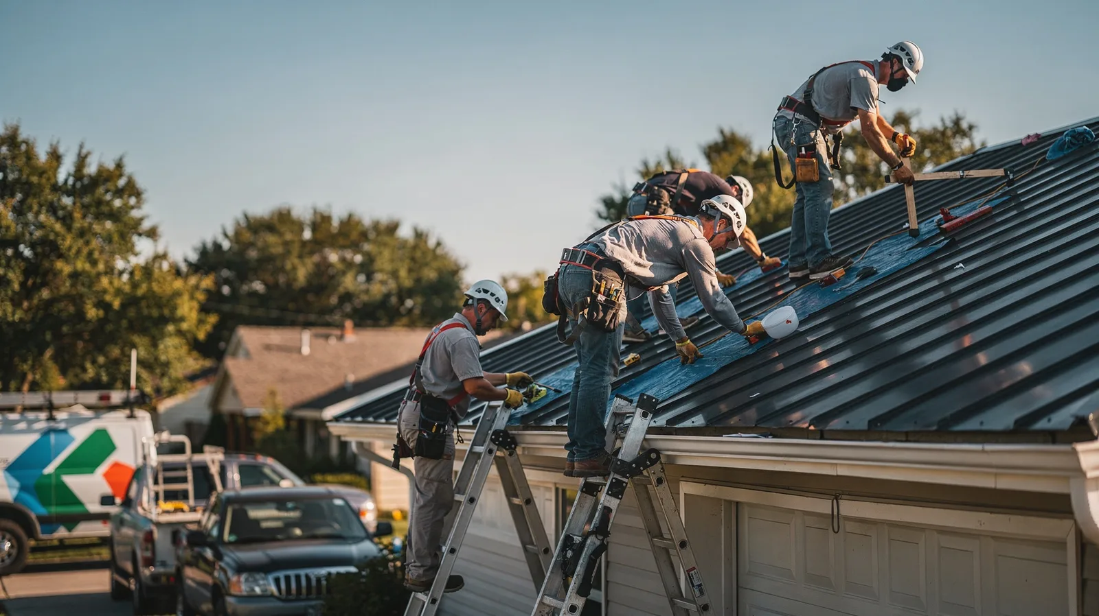 Metal Roof Installation in Burns Flat, OK near me